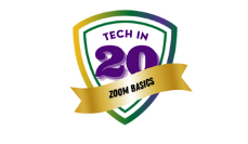 Tech in 20: Zoom Basics
