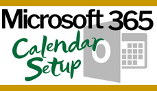 Microsoft 365 Calendar Setup