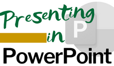 Presenting in PowerPoint