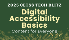 Tech Blitz: Digital Accessibility Basics: Making Your Digital Content Work for Everyone