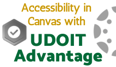 Accessibility in Canvas with UDOIT Advantage