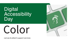 Digital Accessibility Day: Color