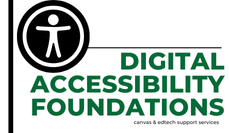 Digital Accessibility Foundations